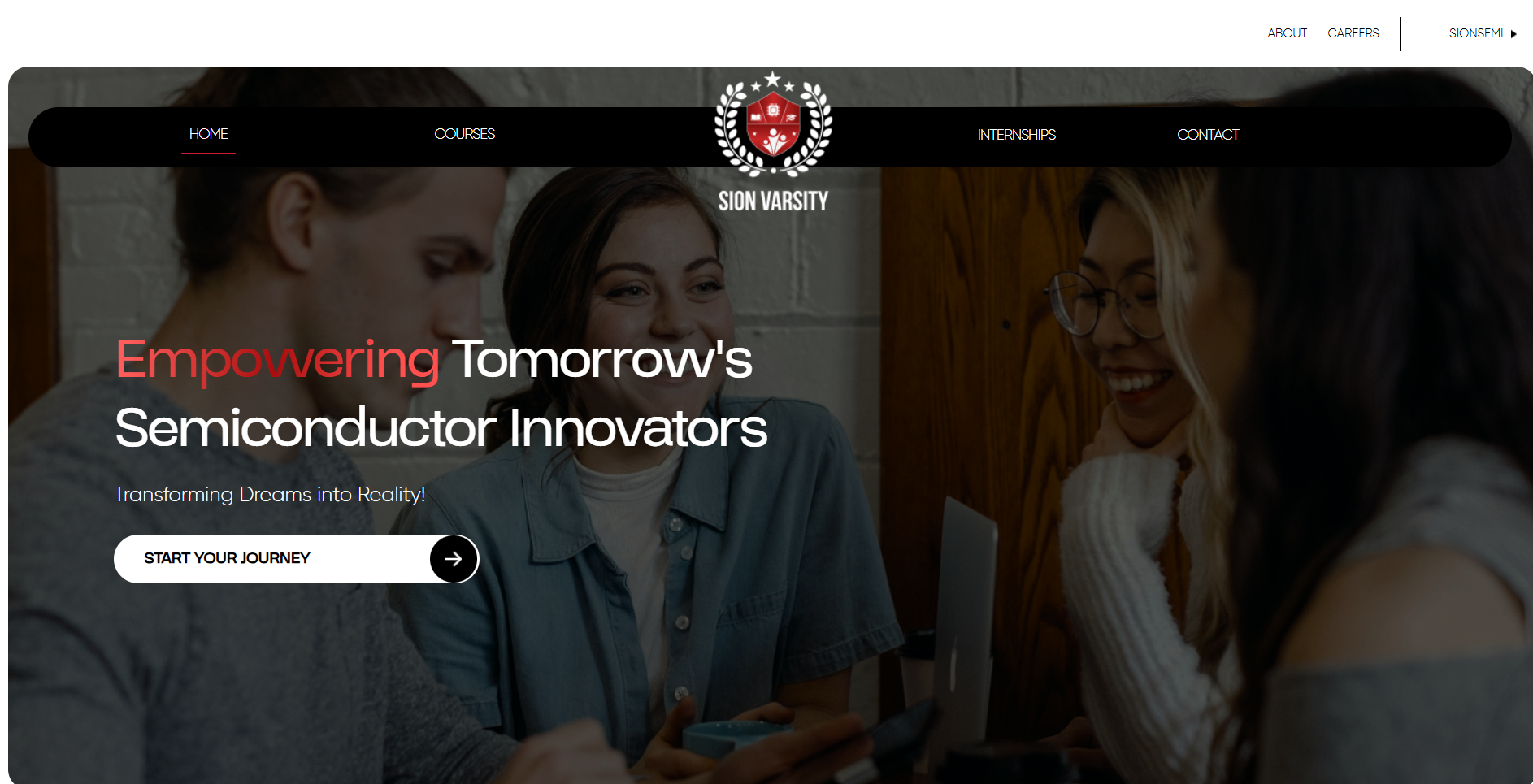 Sion Varsity Website